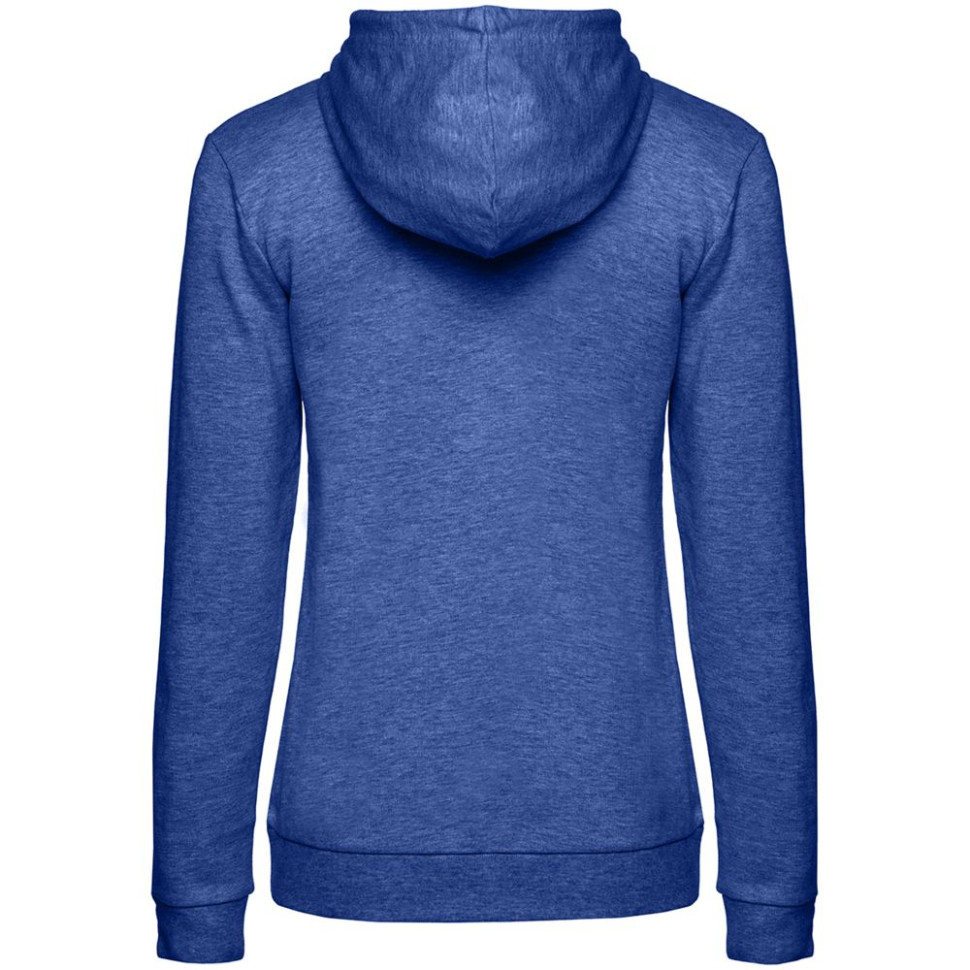 Толстовка с капюшоном женская Hoodie, ярко-синий меланж Толстовка с капюшоном женская Hoodie, ярко-синий меланж