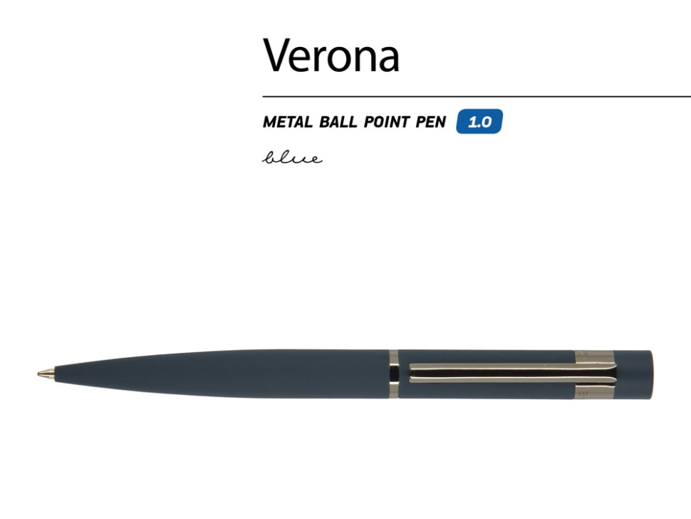 Ручка металлическая шариковая Verona