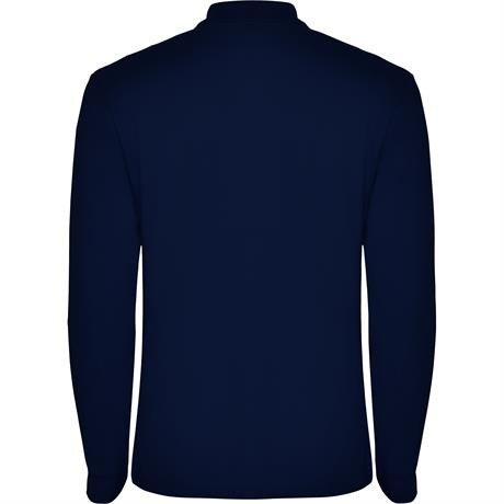 Футболка поло ESTRELLA L/S мужская, МОРСКОЙ СИНИЙ