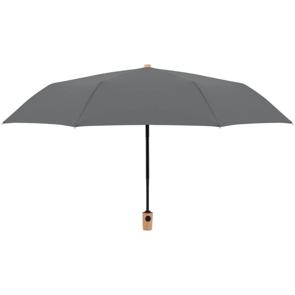 Зонт складной Nature Magic, серый