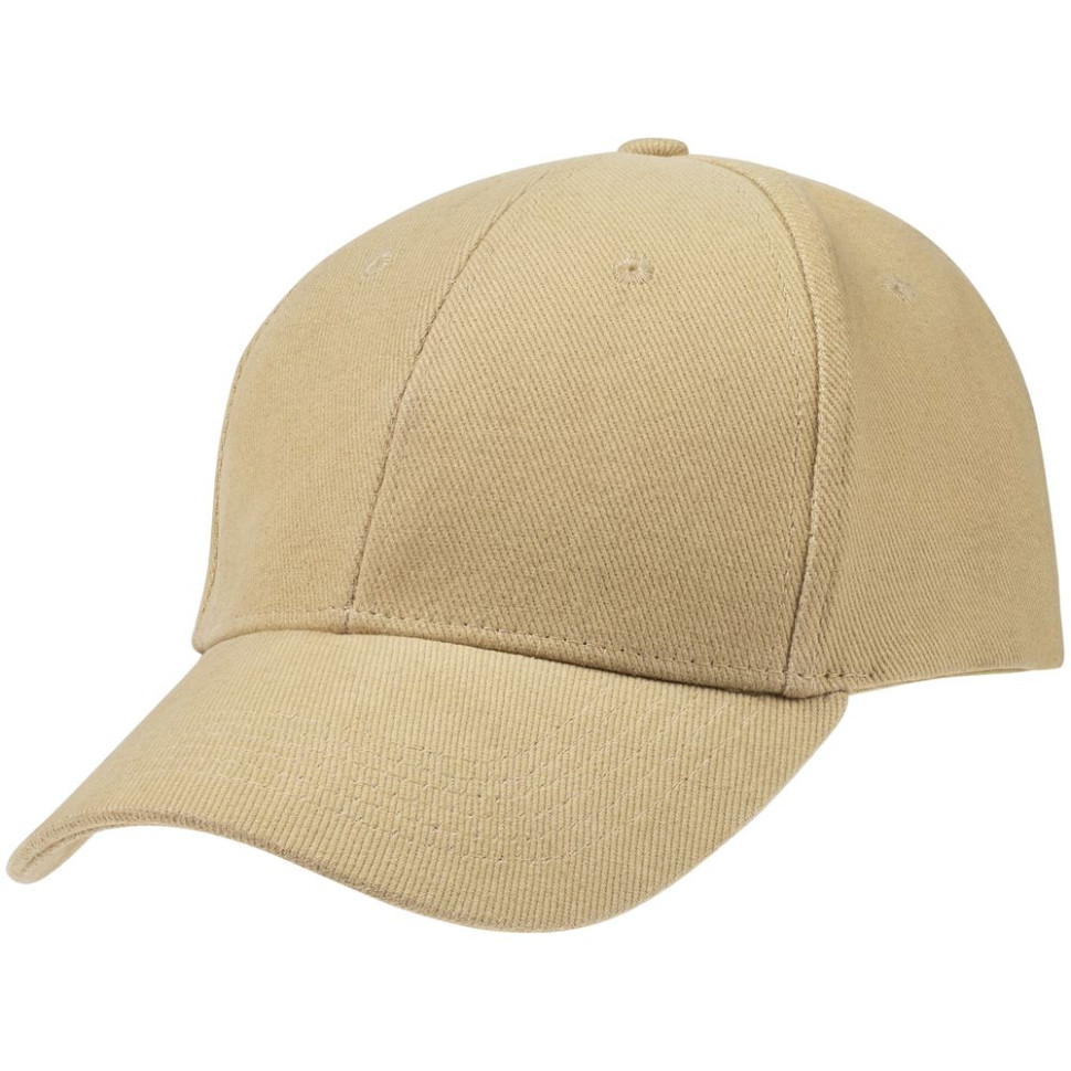 Бейсболка Hillside, бежевая Бейсболка Hillside, бежевая