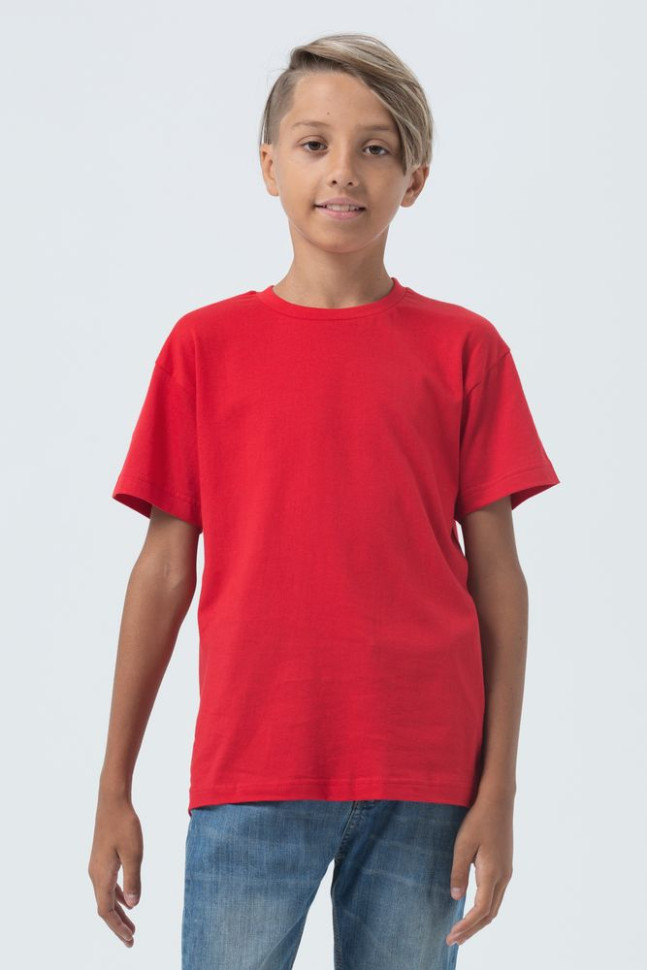 Футболка детская Regent Fit Kids, красная Футболка детская Regent Fit Kids, красная