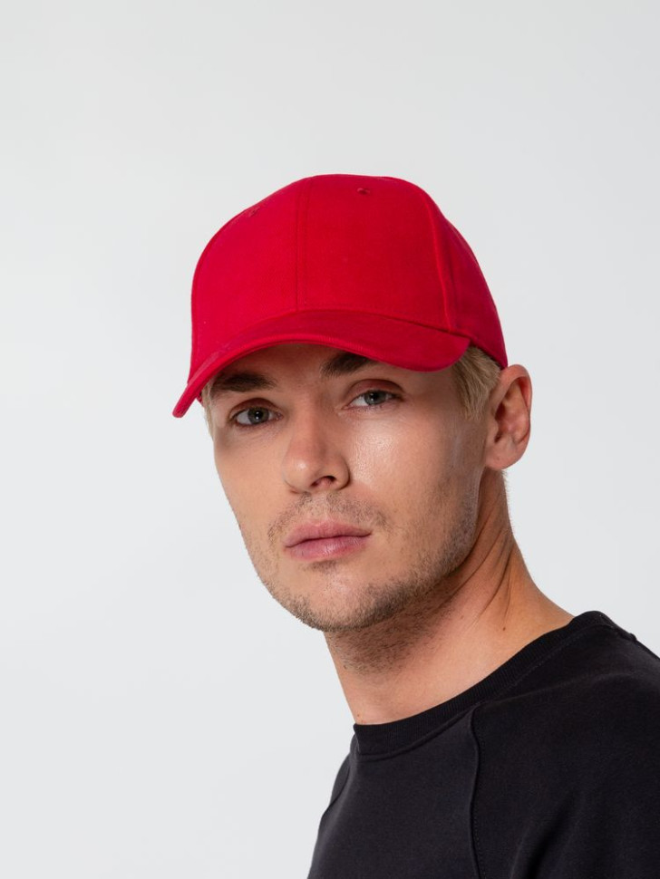 Бейсболка Hillside, красная Бейсболка Hillside, красная