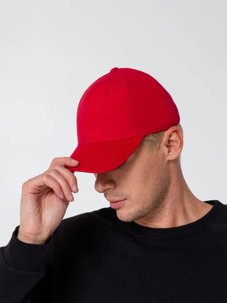 Бейсболка Hillside, красная Бейсболка Hillside, красная
