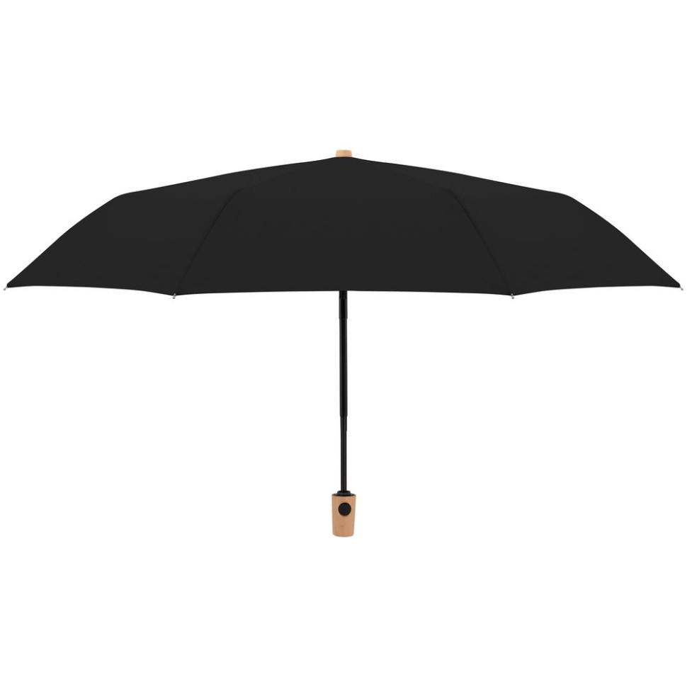 Зонт складной Nature Magic, черный