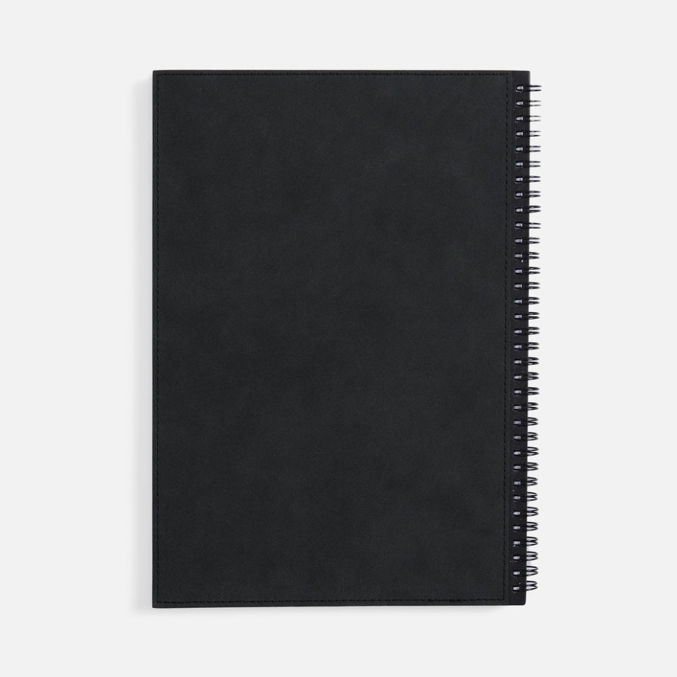 Ежедневник Notera Maxi, недатированный, черный