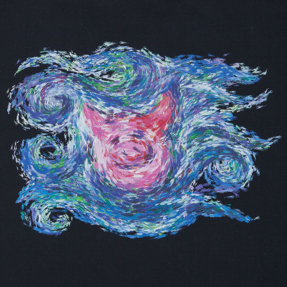 Футболка женская «Ван-Пиг», синяя Футболка женская «Ван-Пиг», синяя