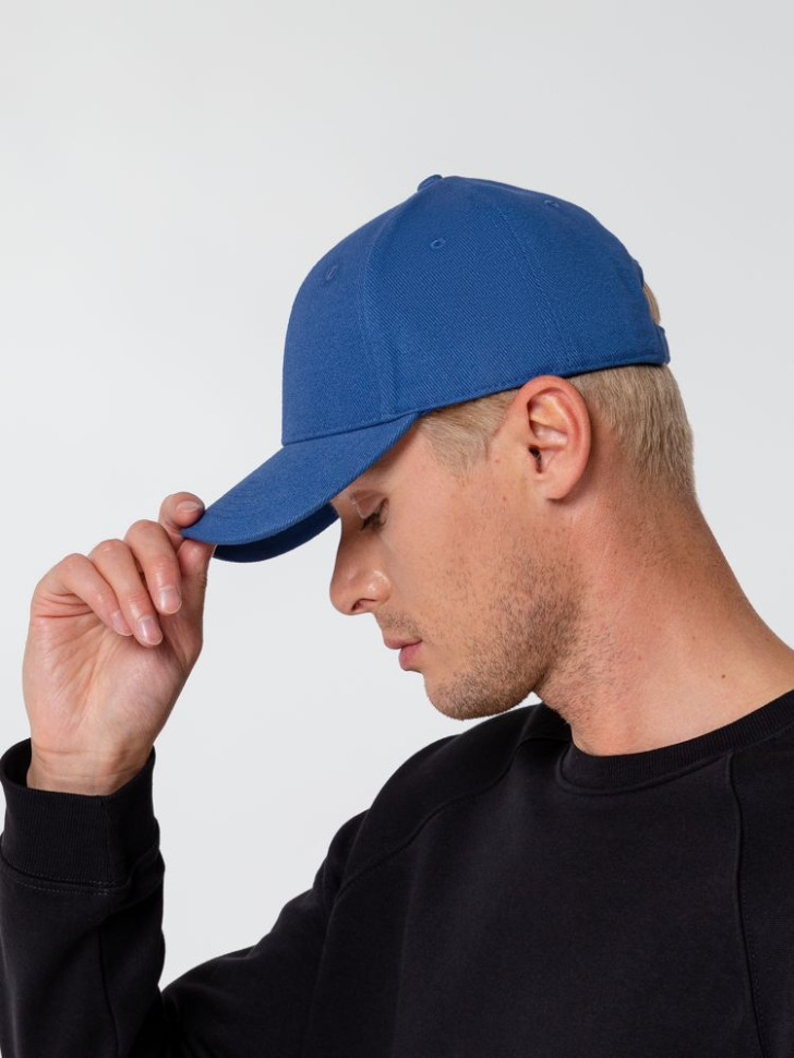 Бейсболка Hillside, синяя Бейсболка Hillside, синяя