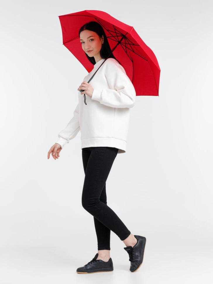 Зонт складной Rain Spell, красный Зонт складной Rain Spell, красный