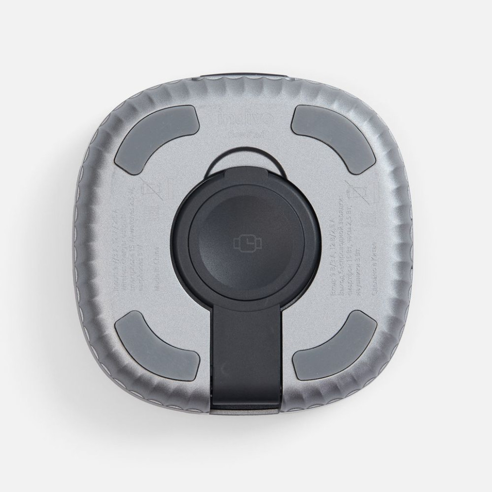 Складная станция беспроводной зарядки flowPad, серая