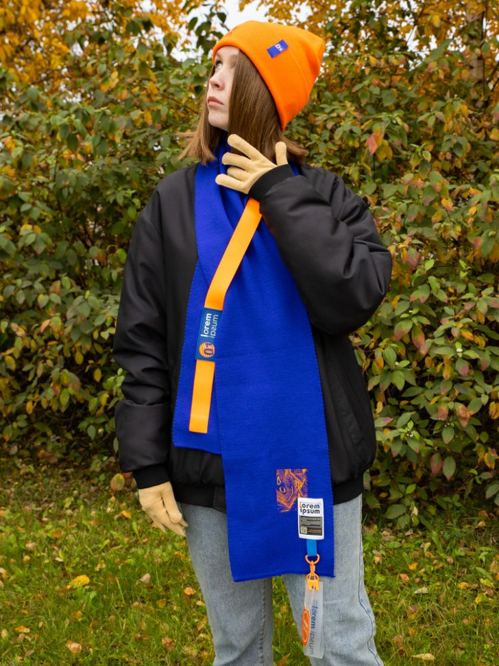 Шапка Urban Flow, оранжевая Шапка Urban Flow, оранжевая