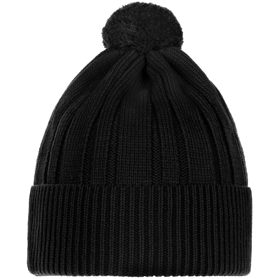 Шапка Knit Beat, черная Шапка Knit Beat, черная