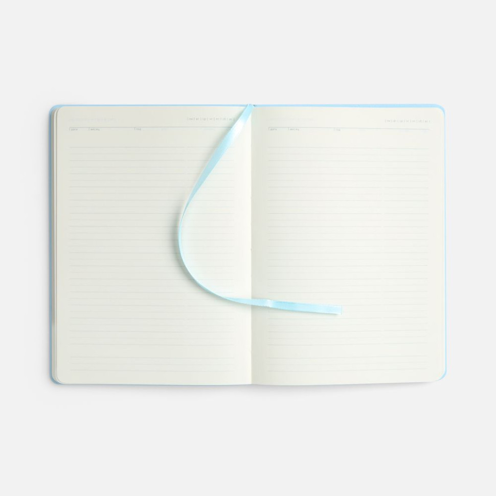 Ежедневник Vale New, недатированный, голубой Ежедневник Vale New, недатированный, голубой
