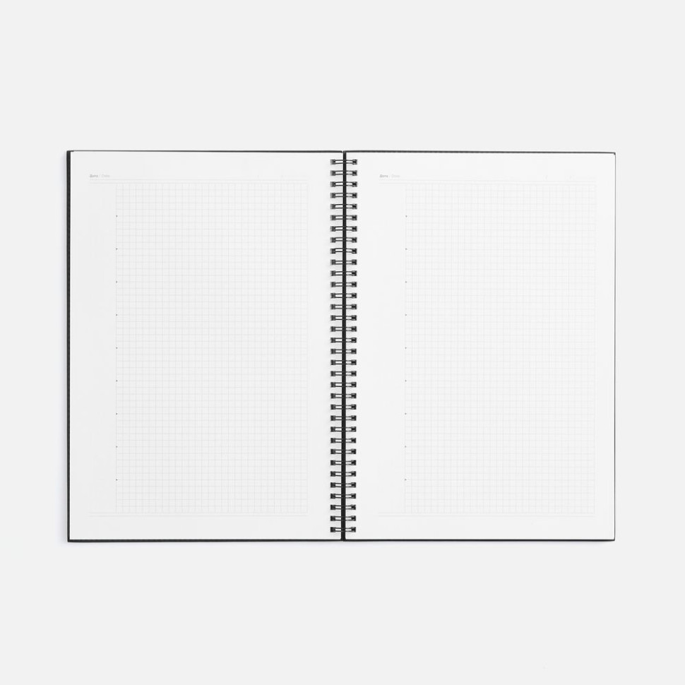 Ежедневник Notera Maxi, недатированный, красный