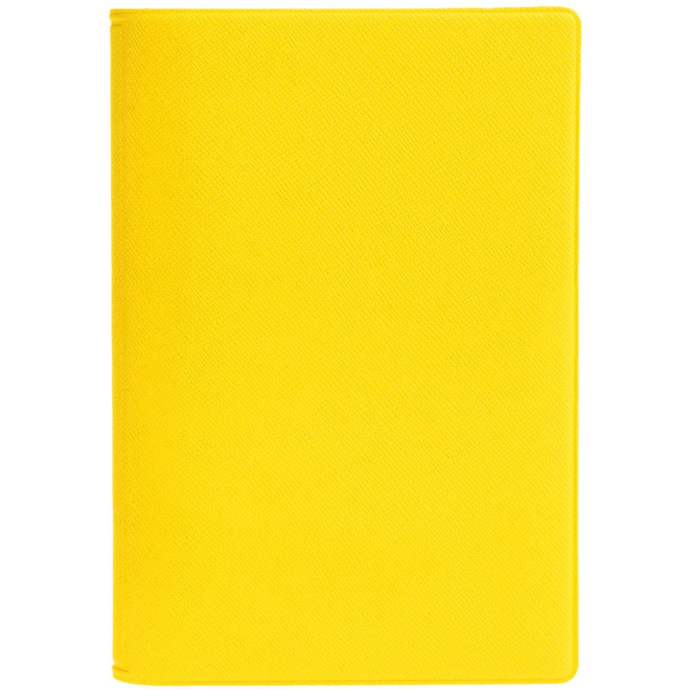 Обложка для паспорта Devon, желтая Обложка для паспорта Devon, желтая