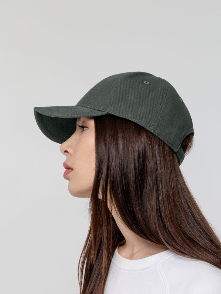 Бейсболка Hillside, серая Бейсболка Hillside, серая