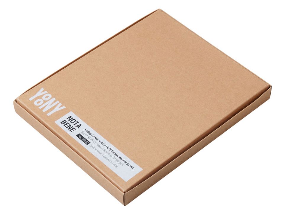 Блокнот А5 NotaBene с металлической шариковой ручкой и подставкой для телефона Блокнот А5 NotaBene с металлической шариковой ручкой и подставкой для телефона