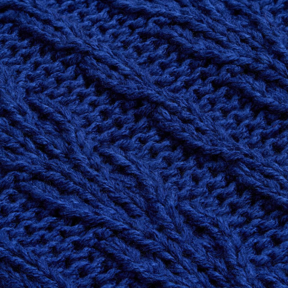 Плед Eloisa, темно-синий (кобальт)