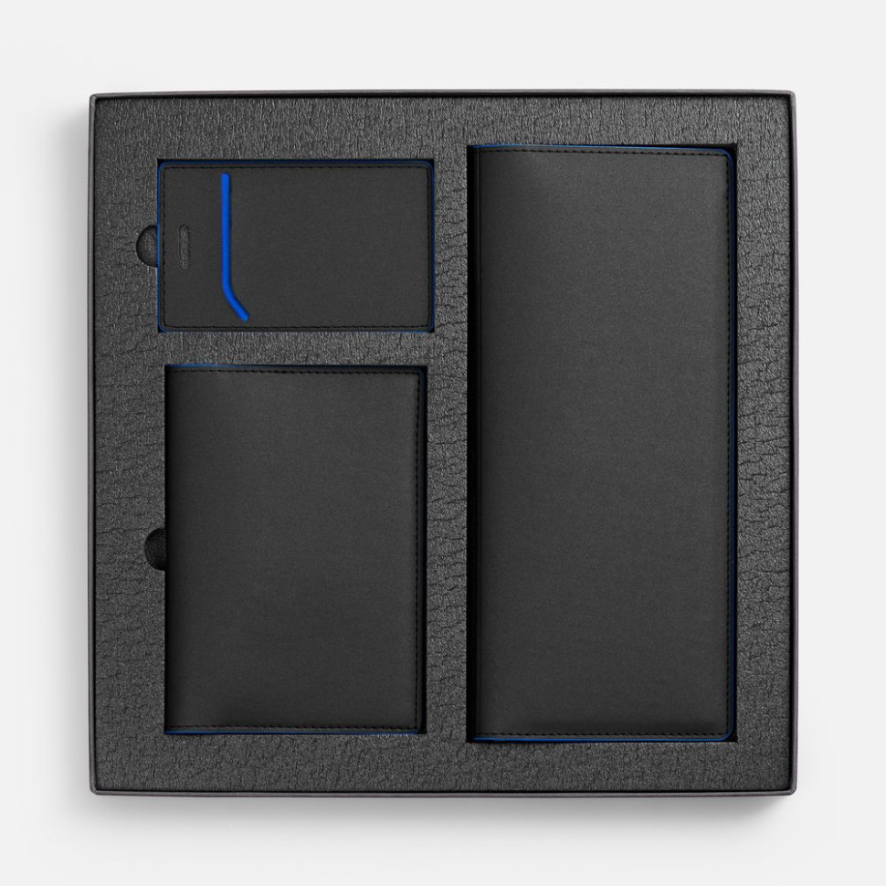 Набор Multimo Simple, черный с синим Набор Multimo Simple, черный с синим