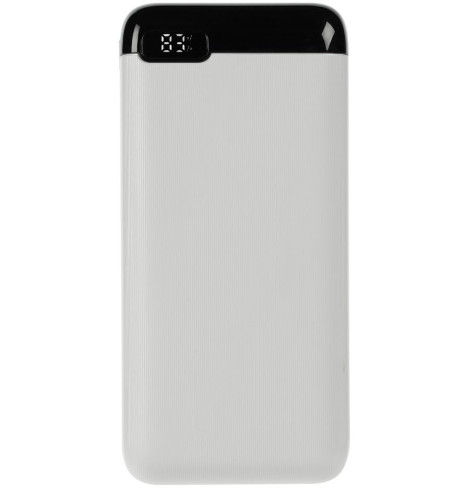 Внешний аккумулятор Gamechanger 20000 мАч, белый Внешний аккумулятор Gamechanger 20000 мАч, белый