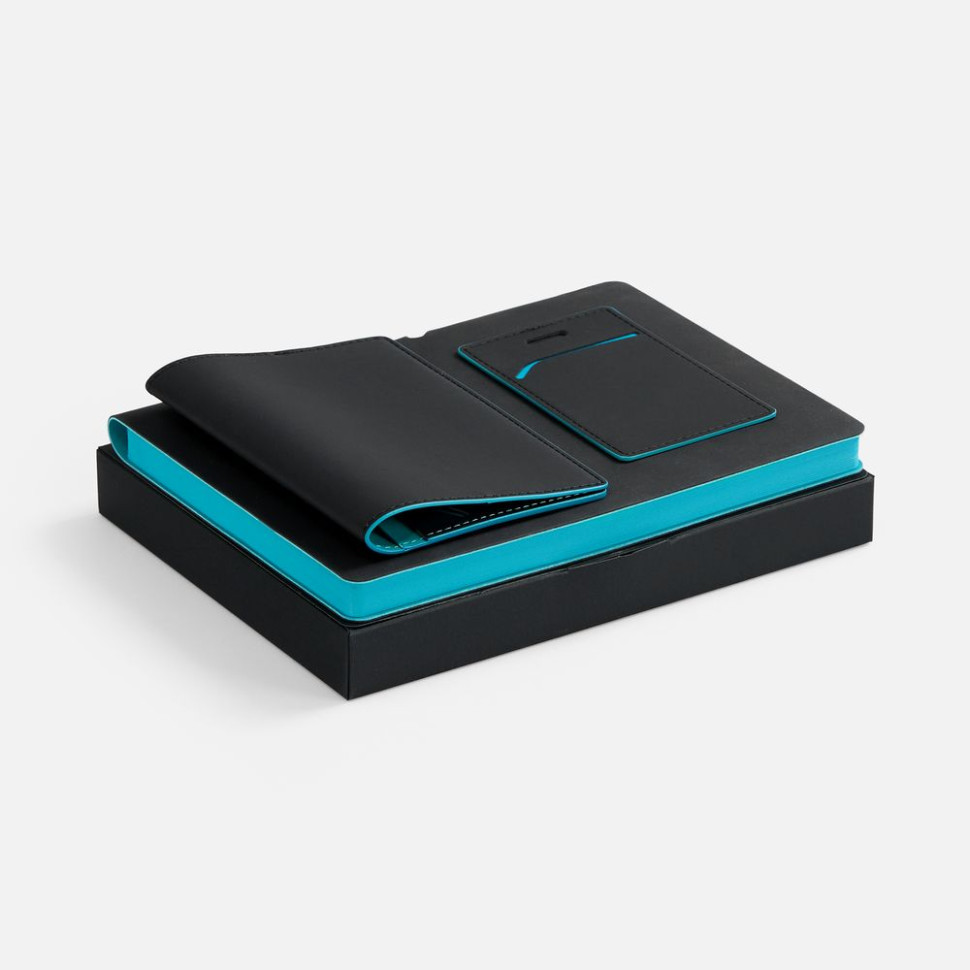 Набор Multimo, черный с бирюзовым Набор Multimo, черный с бирюзовым