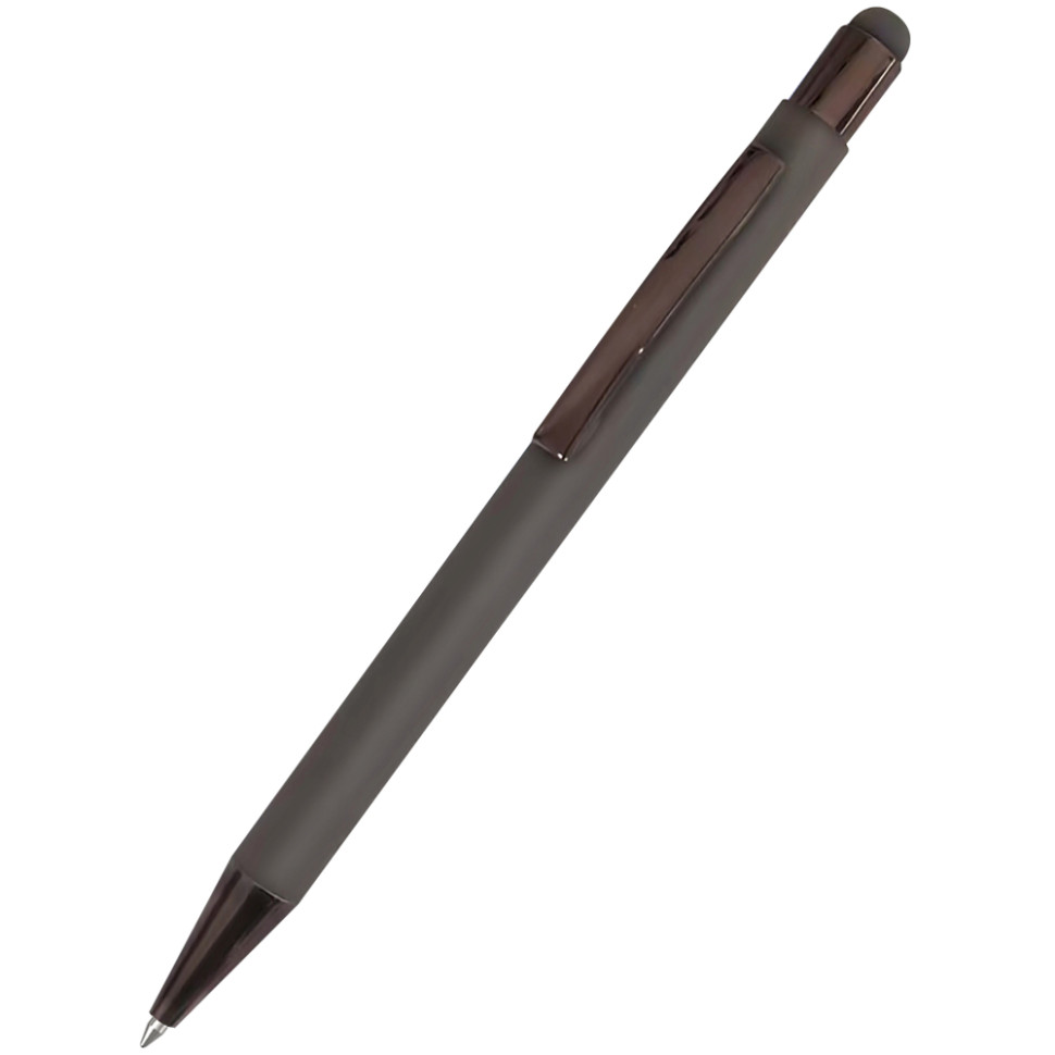 Ручка металлическая Elysia софт-тач, серый Ручка металлическая Elysia софт-тач, серый