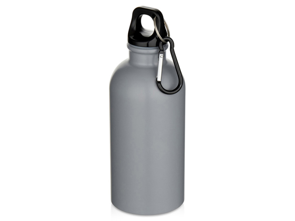 Бутылка для воды Oregon, переработанная сталь, 400 мл