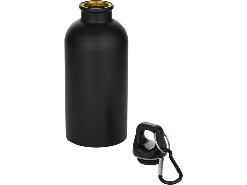 Бутылка для воды Oregon, переработанная сталь, 400 мл