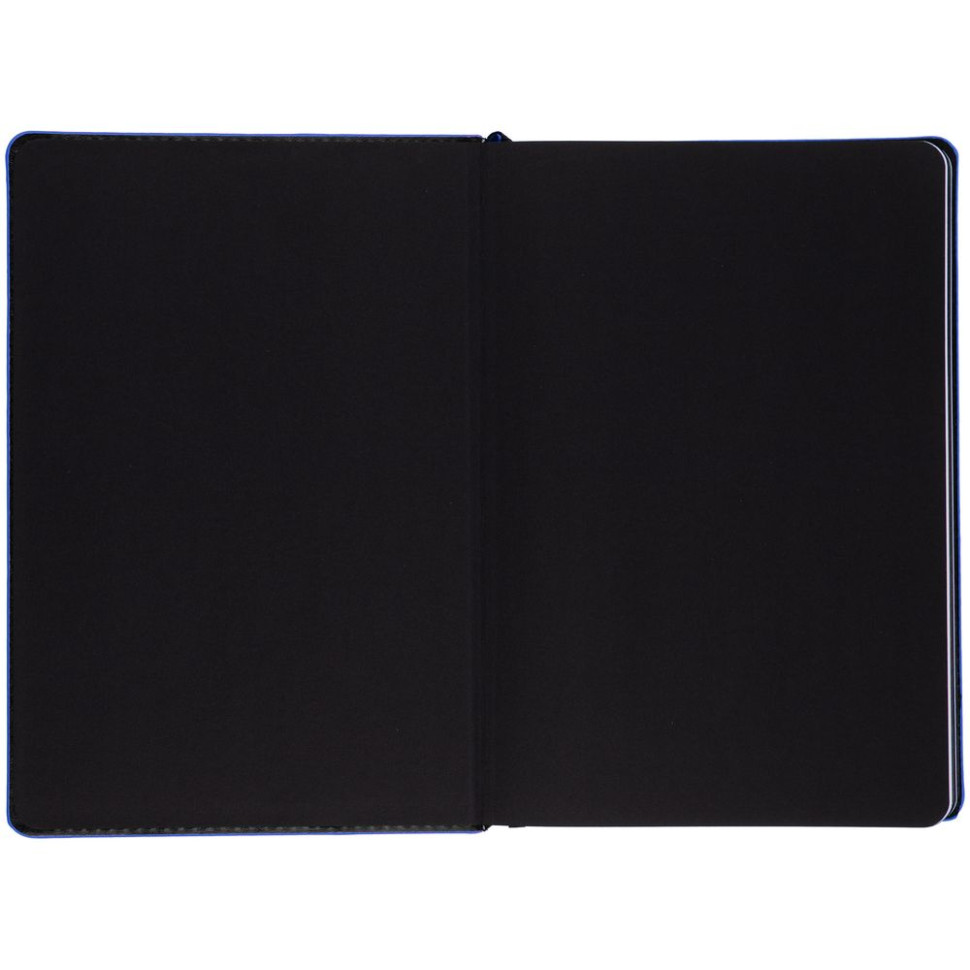 Ежедневник Alanis, недатированный, черный с синим Ежедневник Alanis, недатированный, черный с синим