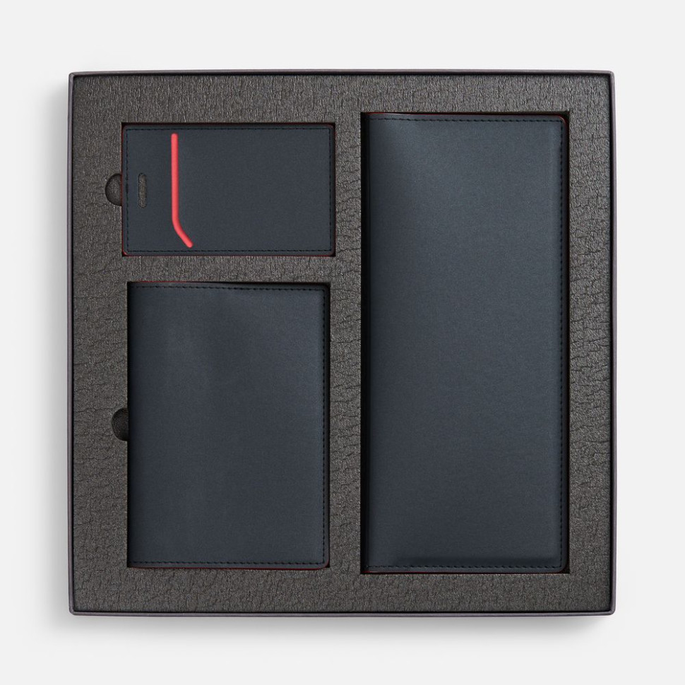 Набор Multimo Simple, черный с красным Набор Multimo Simple, черный с красным