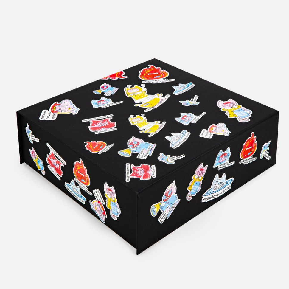 Наклейки из ПВХ Sticker Pack на заказ, S