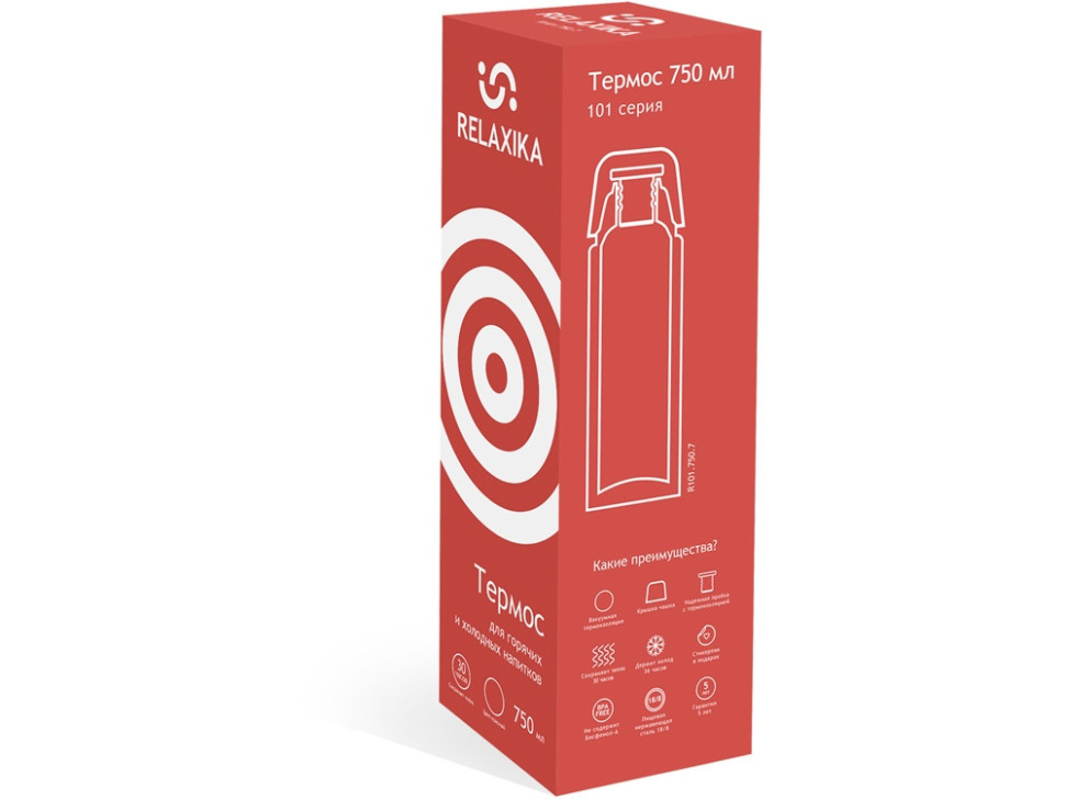 Термос Relaxika 101, 750 мл