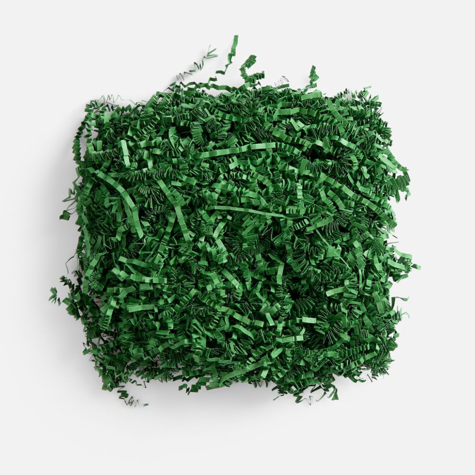 Бумажный наполнитель Chip, темно-зеленый (изумрудный)