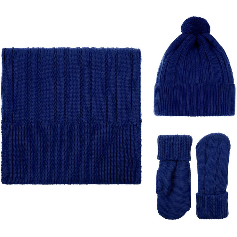 Шапка Knit Beat, темно-синяя Шапка Knit Beat, темно-синяя