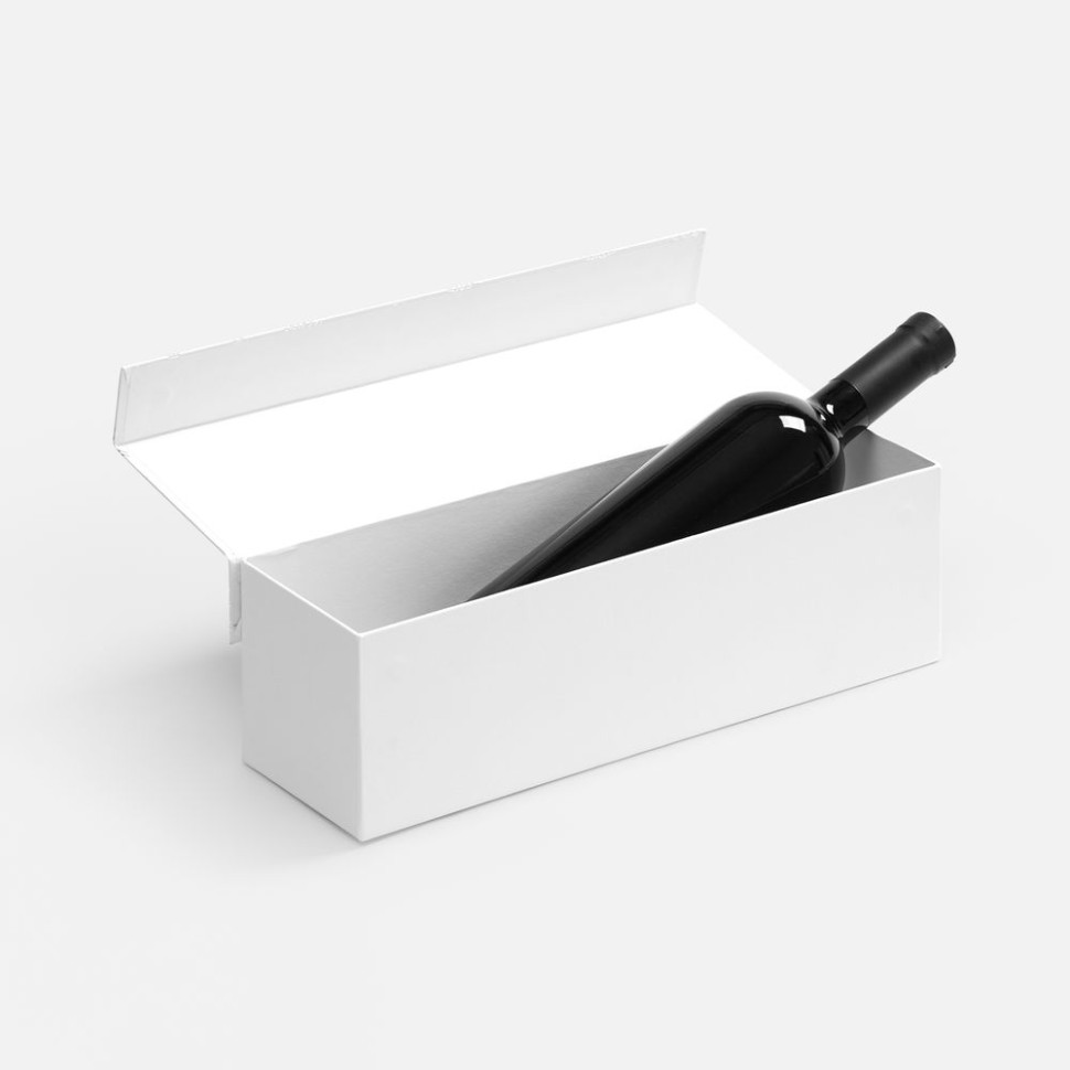Коробка Wintry под бутылку, белая Коробка Wintry под бутылку, белая