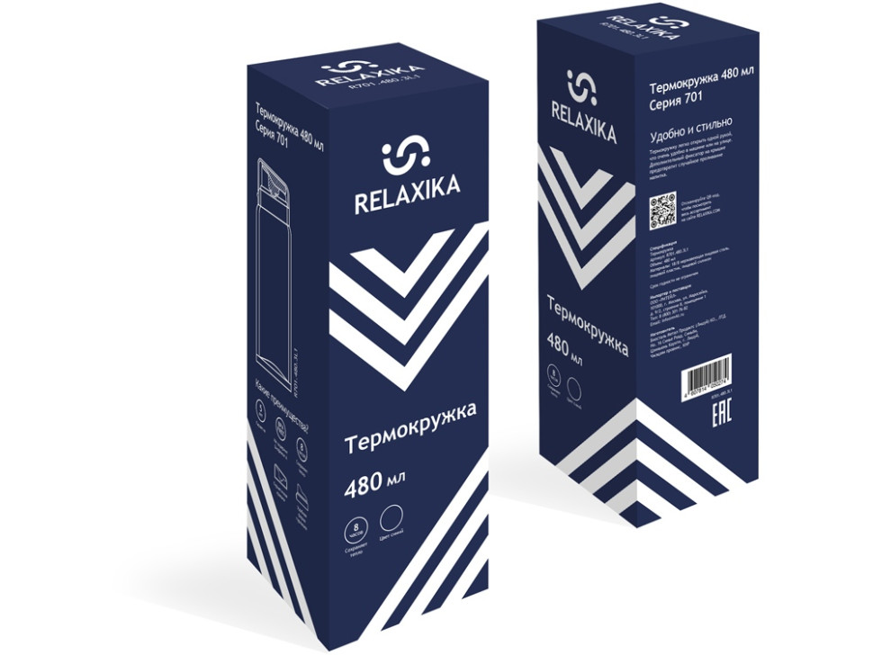 Термос Relaxika 701, 480 мл Термос Relaxika 701, 480 мл