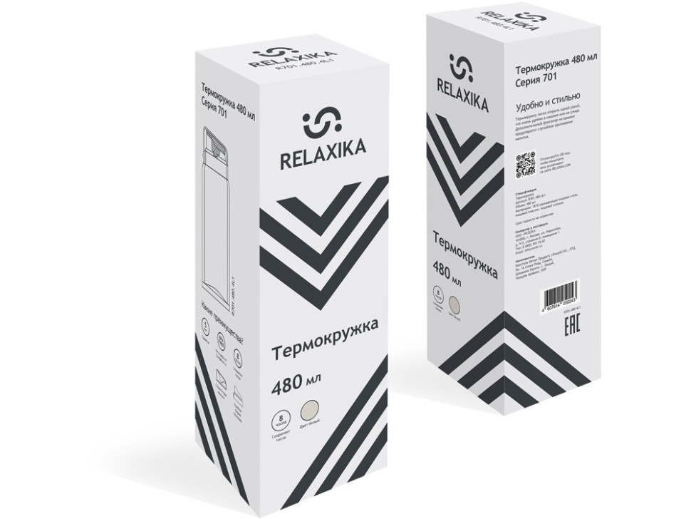Термос Relaxika 701, 480 мл Термос Relaxika 701, 480 мл