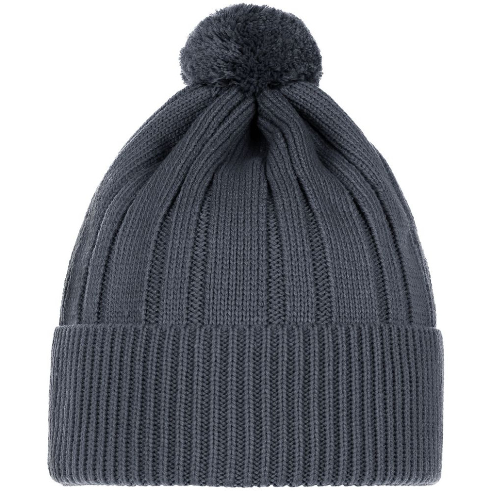 Шапка Knit Beat, серая (графит) Шапка Knit Beat, серая (графит)