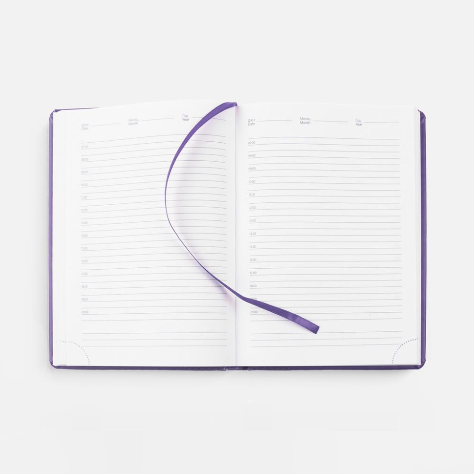 Ежедневник Prizma, недатированный, фиолетовый Ежедневник Prizma, недатированный, фиолетовый