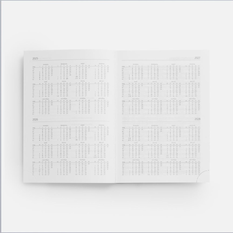 Ежедневник Prizma, недатированный, фиолетовый Ежедневник Prizma, недатированный, фиолетовый