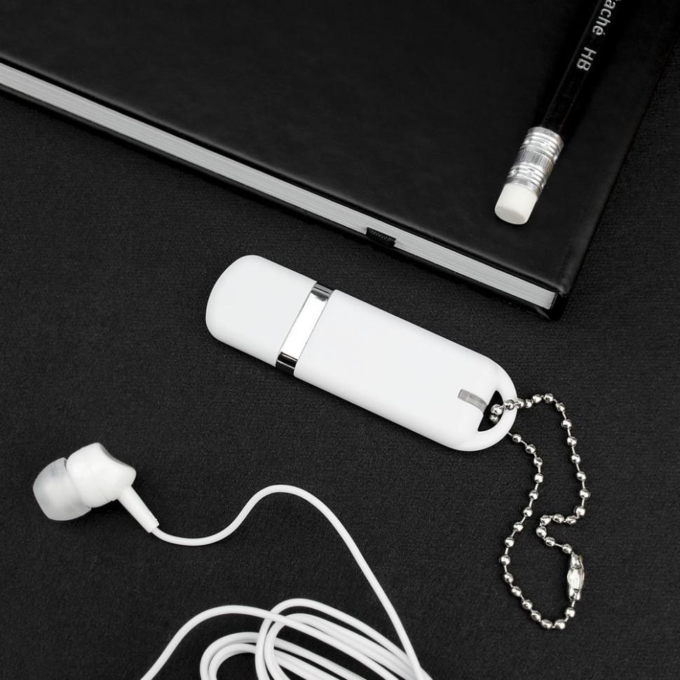 Флешка Memo, 16 Гб, белая Флешка Memo, 16 Гб, белая