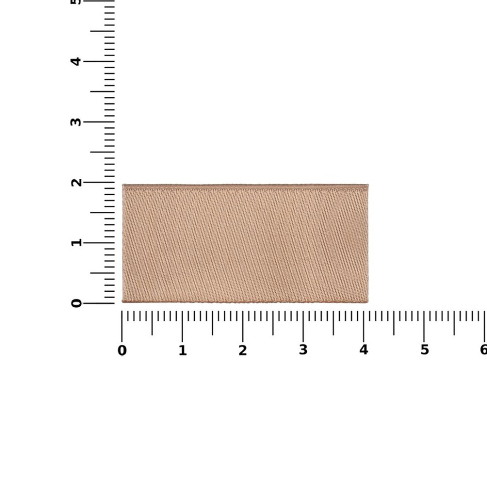 Лейбл тканевый Epsilon, XXS, бежевый