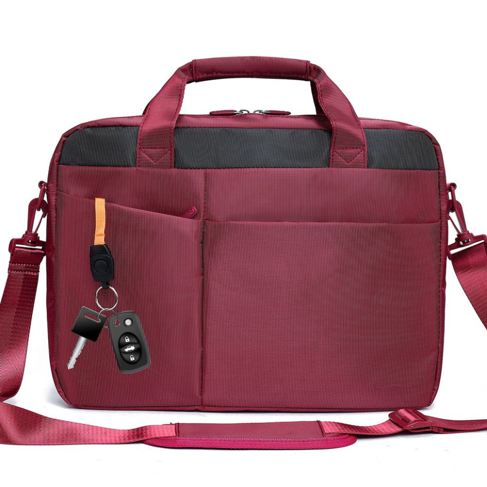 Cумка для ноутбука L245, бордовая