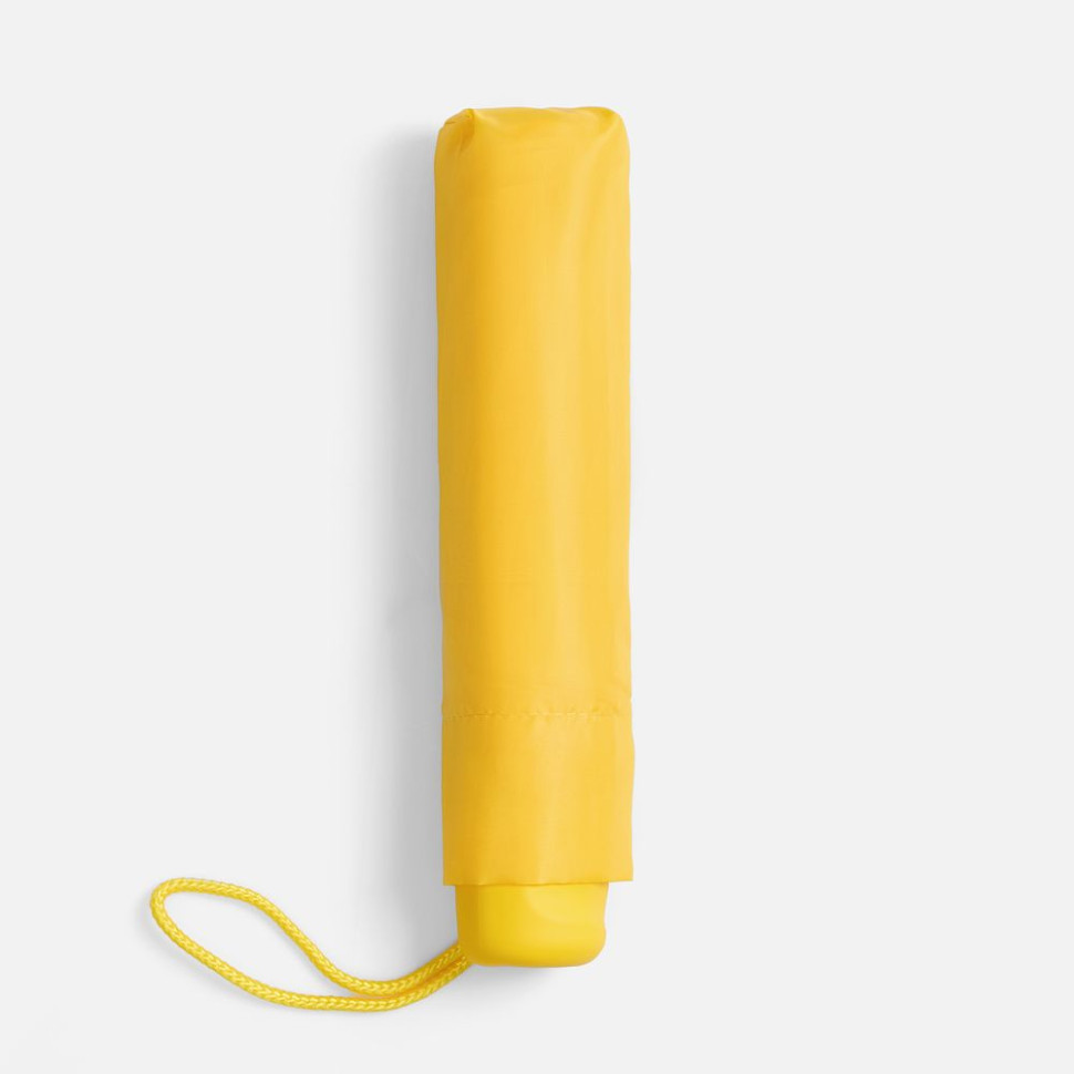 Зонт складной Basic, желтый Зонт складной Basic, желтый