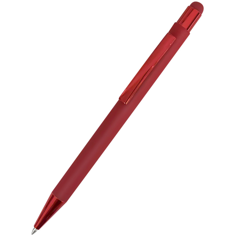 Ручка металлическая Elysia софт-тач, красный Ручка металлическая Elysia софт-тач, красный