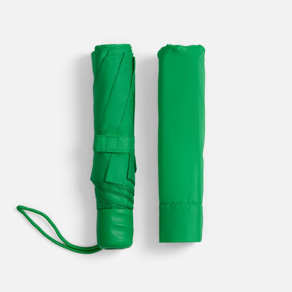 Зонт складной Basic, зеленый Зонт складной Basic, зеленый