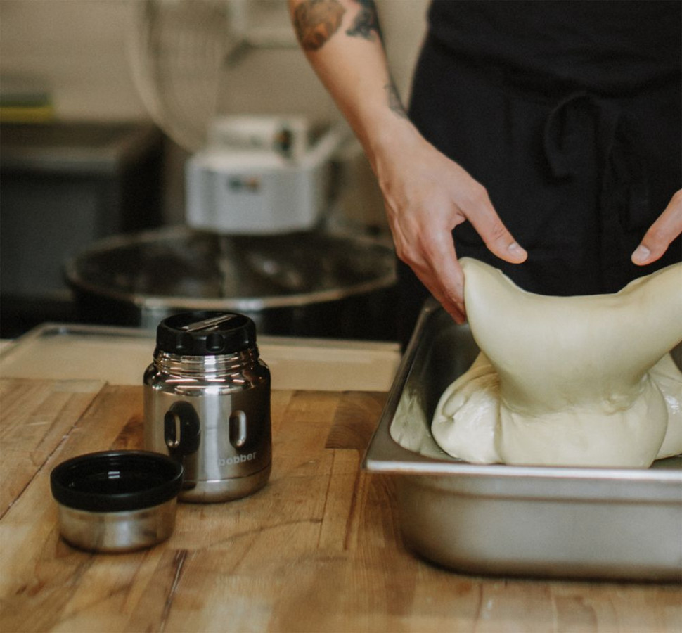 Термос для еды Jerrycan 470, вакуумный, стальной зеркальный Термос для еды Jerrycan 470, вакуумный, стальной зеркальный