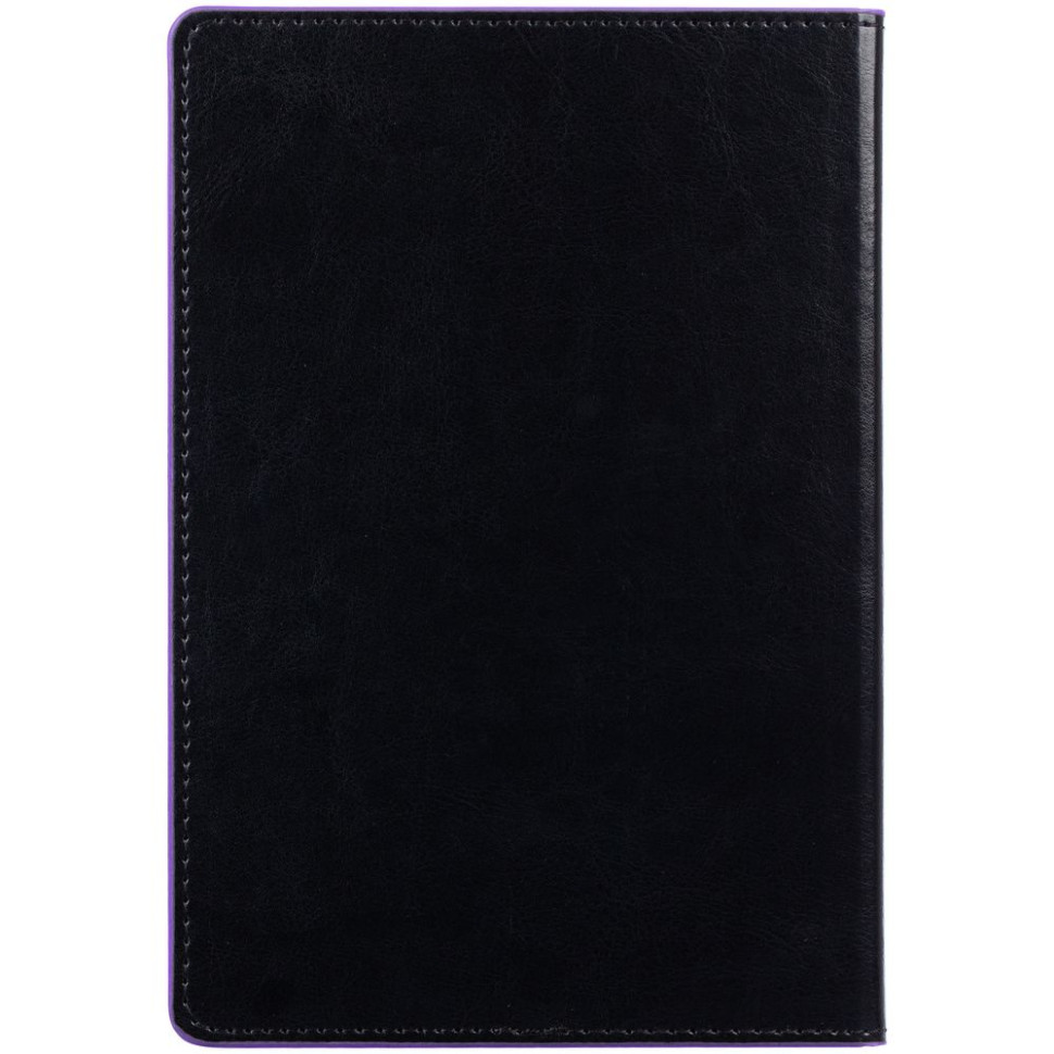 Ежедневник Alanis, недатированный, черный с фиолетовым Ежедневник Alanis, недатированный, черный с фиолетовым