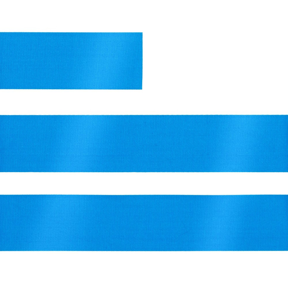 Лента сатиновая Satin 20 XXL, голубая, 230 см