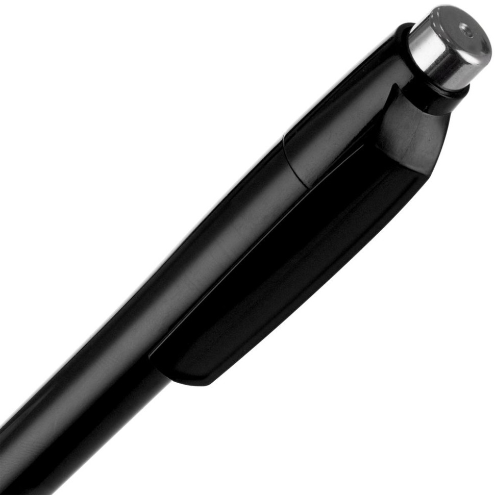 Ручка шариковая Klippa, черная Ручка шариковая Klippa, черная